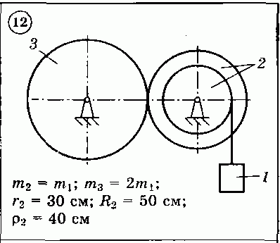 Решение задачи Д3 (задание 1) Вариант 12 Диевский В.А.