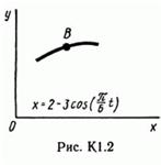 Решение задачи К1 рис 2 усл 6 (вариант 26) Тарг С.М. 89