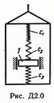 Задача Д2 В03 (рисунок 0 условие 3) теормех Тарг 1989г