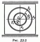 Решение Д3 В25 (рисунок 2 условие 5) термех Тарг 1989