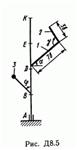 Решение задачи Д8 В50 (рис 5 усл 0) теормех Тарг 1989 г
