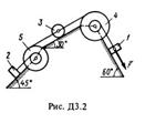 Решение задачи Д3 В25 (рис. 2 усл. 5) термех Тарг 1988