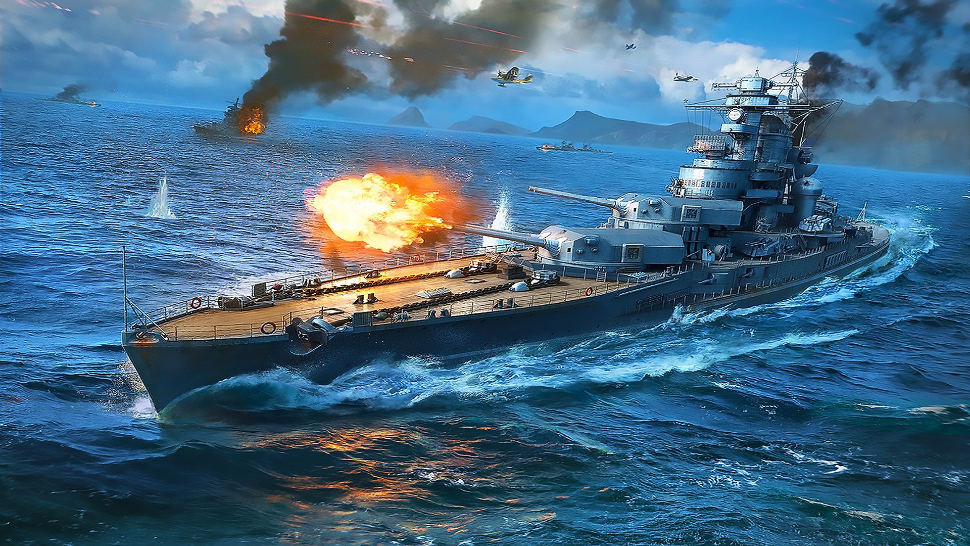 World of Warships c дополнением Exclusive Starter Pack скриншот