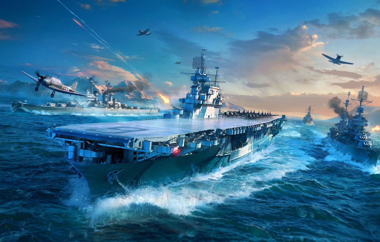 World of Warships c дополнением Exclusive Starter Pack скриншот