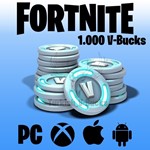 Fortnite - 1000 V-Bucks key (PC PSN Xbox One)