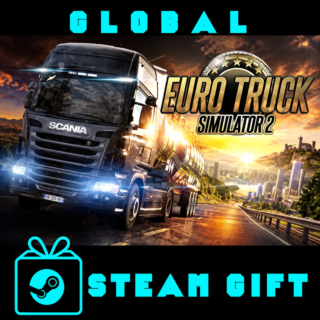 Euro Truck Simulator 2 GIFT Россия + МИР + ВСЕ СТРАНЫ фото 2