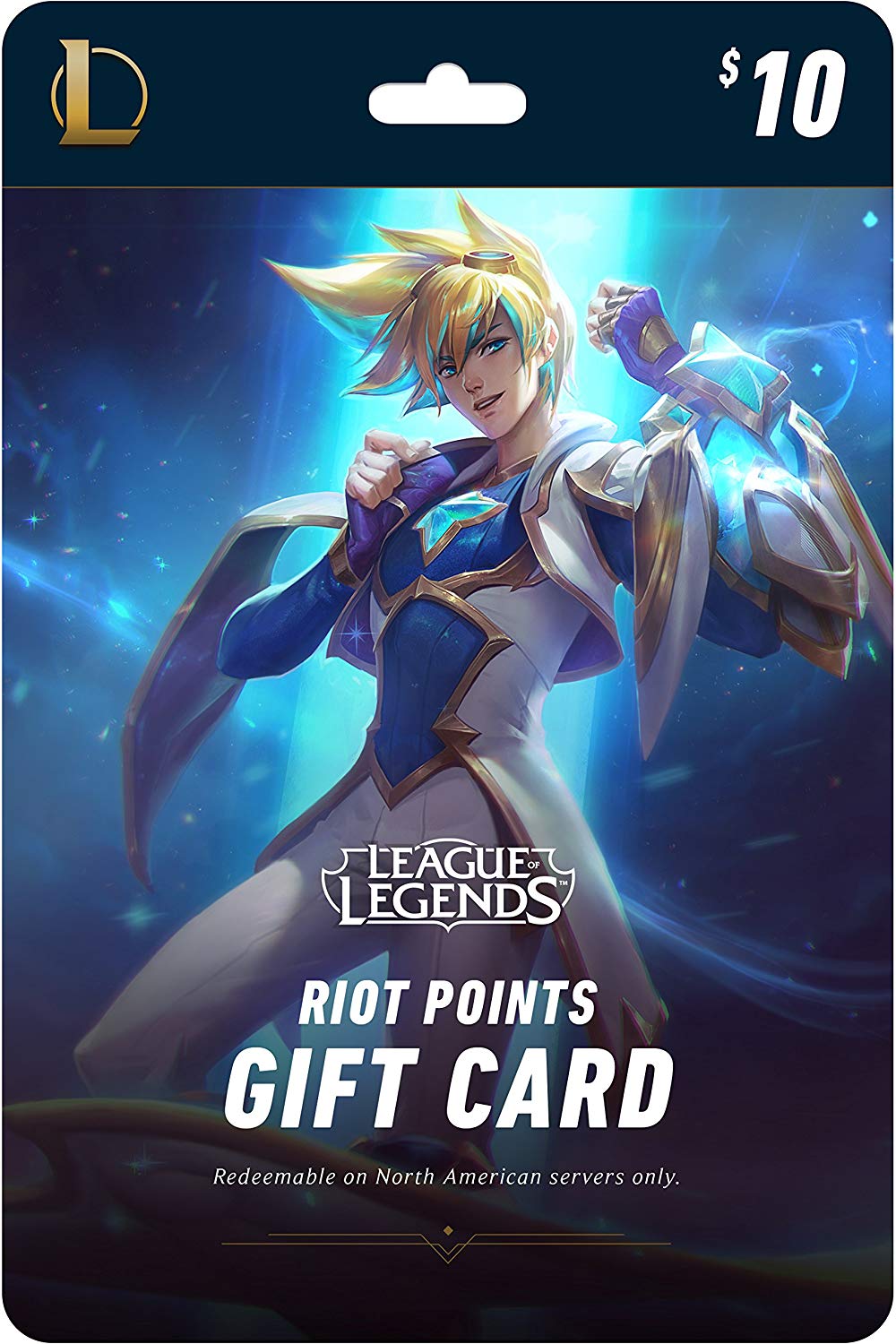 Buy League of Legends 10 Card 1380 Riot Points NA only and download