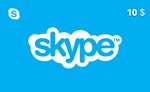 $10 Skype Voucher Original - Global Code -