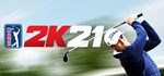 PGA TOUR 2K21. STEAM-ключ+БОНУС+ПОДАРОК (RU+СНГ)