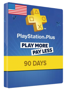 PlayStation PLUS (PSN PLUS) - 90 DAYS (USA) DISCOUNTS