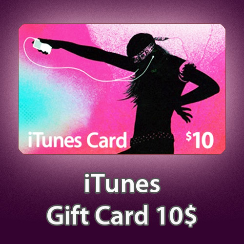 iTUNES GIFT CARD - $10 - (USA/SCAN) DISCOUNTS