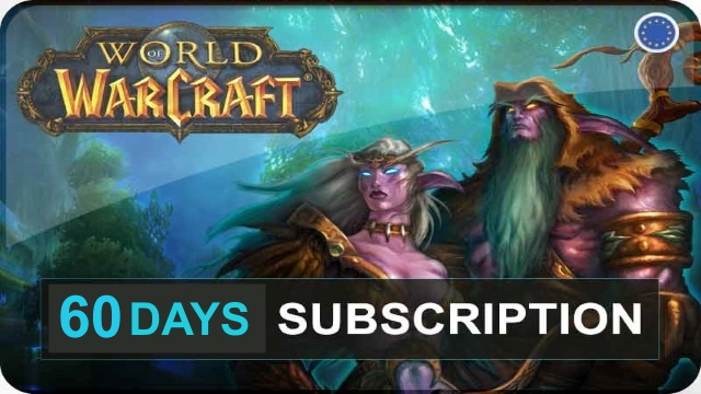 World of Warcraft 60 days Time Card + Classic EU/RU 🟢