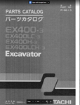 HITACHI EX400-3 КАТАЛОГ ЗАПЧАСТЕЙ ЭКСКАВАТОР