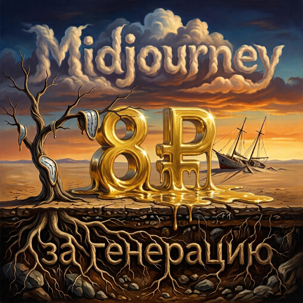 Midjourney · 8 ₽ per generation photo 1