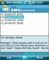 SMS Scheduler v1.2 SMS-планировщик
