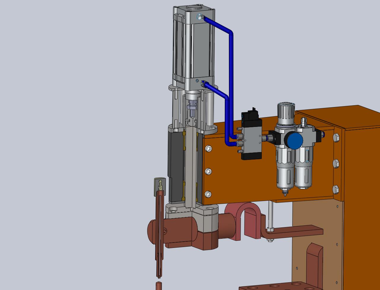 Buy 3Dmodel of spot welding machines MTS 01 and download