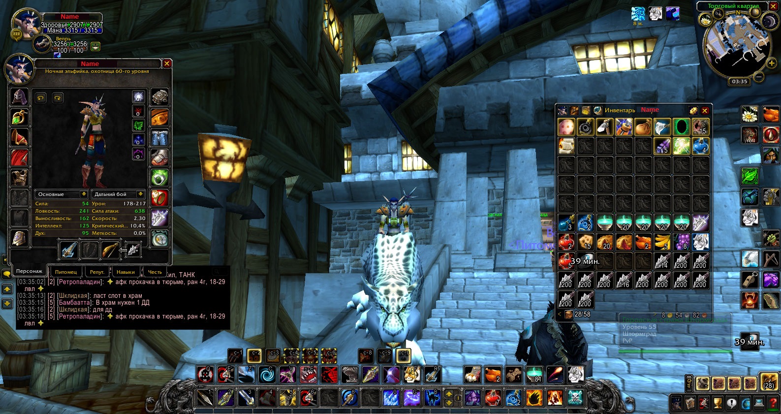 Buy WoW Classic (Account) lvl 60 Hunter (RU Khromi) cheap, choose