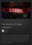 😍 The Binding of Isaac: Afterbirth | Gift Region Free