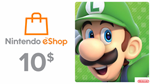 💲✅10 USD Nintendo Eshop ✅ Карта оплаты