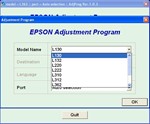 Epson L132, L222, L312, L362, L366 Adjustment Program