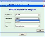 Epson XP215, XP313, XP315, XP413, XP415, Adjustment Pro