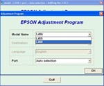Epson L455, L456 Adjustment Program