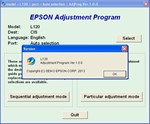 Epson L120 Adjustment Program