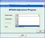 Epson L110, L210, L355, L550. L555 Adjustment Program