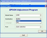 Epson L110, L210, L355, L550. L555 Adjustment Program