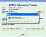 Epson R2880 Adjustment Program