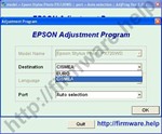 Epson PX720WD Adjustment Program