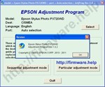 Epson PX720WD Adjustment Program