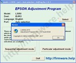 Epson L3050, L3070 Adjustment Program
