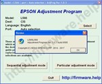 Epson L565, L566 Adjustment Program