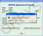 Epson XP-255, XP-257,XP-355, XP-455  Adjustment Program