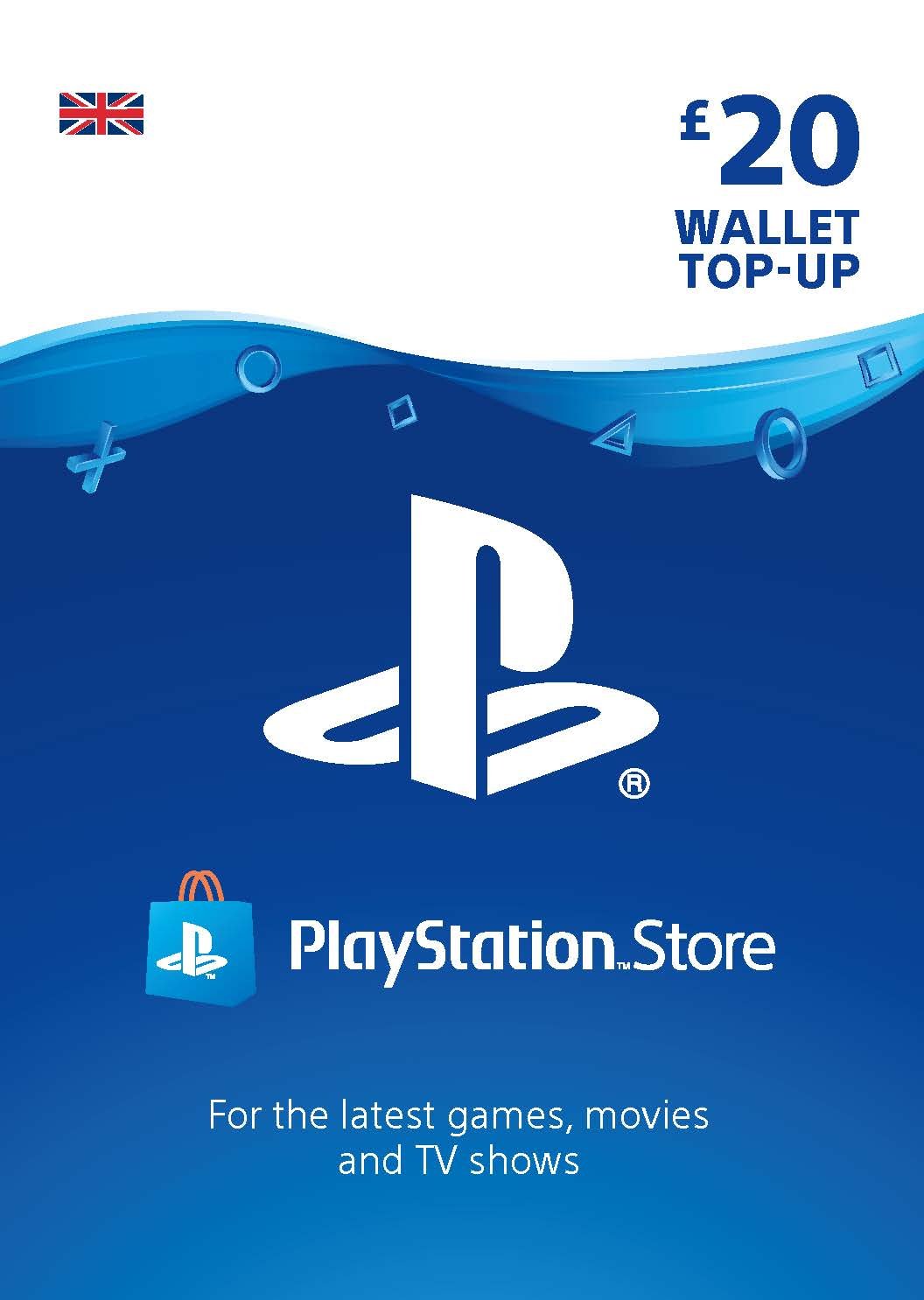 PlayStation Network £20 GBP (UK) the Official key