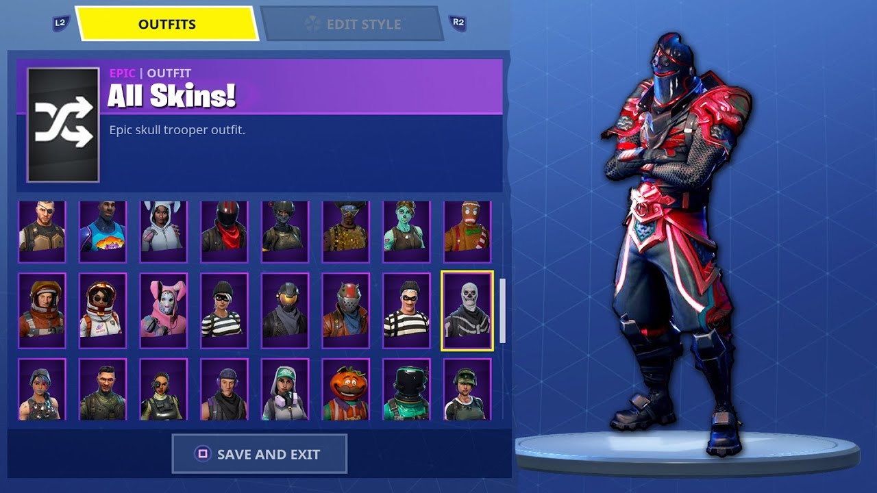 Buy Fortnite 50 Pvp Skins Cashback Warranty And Download - description