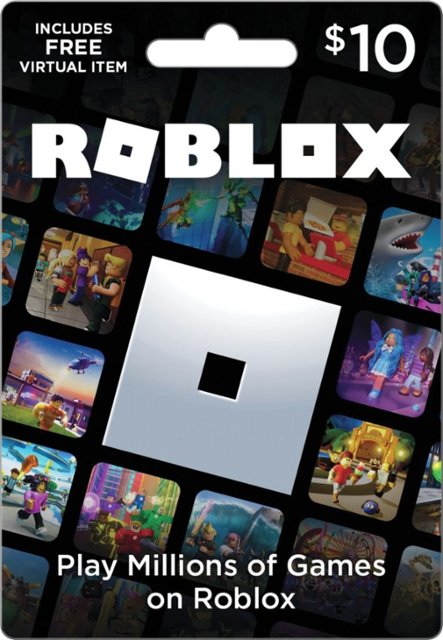 ROBLOX 10$ USD Gift Card (Region Free)