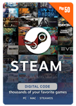 Steam Wallet Code 50 PHP Region Free (no ARS)