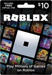 ROBLOX 10$ USD/800 Robux Gift Card (USA accounts only) - irongamers.ru