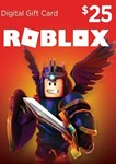 ROBLOX 25$ USD/2000 Robux Gift Card (USA Accounts ONLY) - irongamers.ru