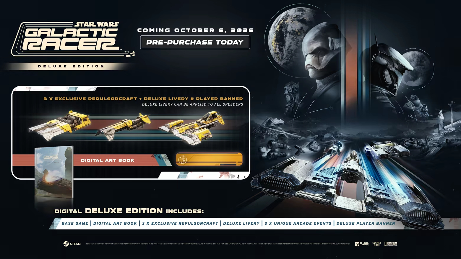 STAR WARS: Galactic Racer. Deluxe | STEAM | LOGIN:PASS | OFFLINE | AUTO 24/7 photo 1