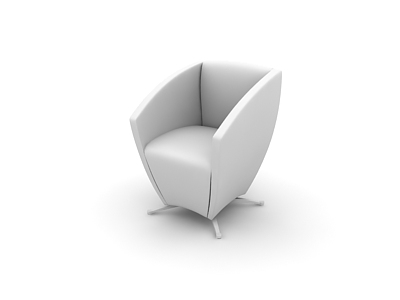 Модель кресла №27 в формате 3D-MAX