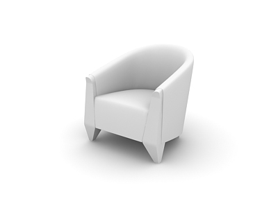 Модель кресла №3 в формате 3D-MAX