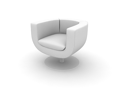 Модель кресла №33 в формате 3D-MAX