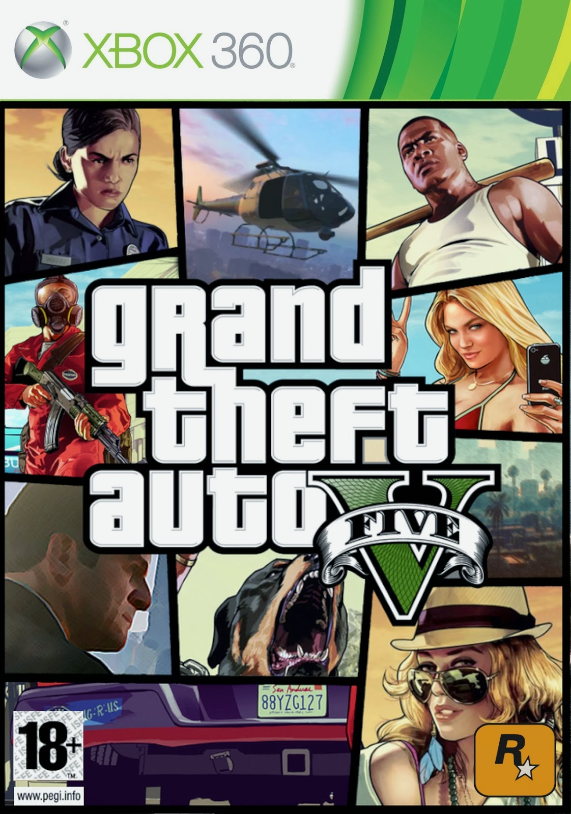 56 XBOX 360 Grand Theft Auto V / GTA 5 | Рынок цифровых товаров - Platl.ru