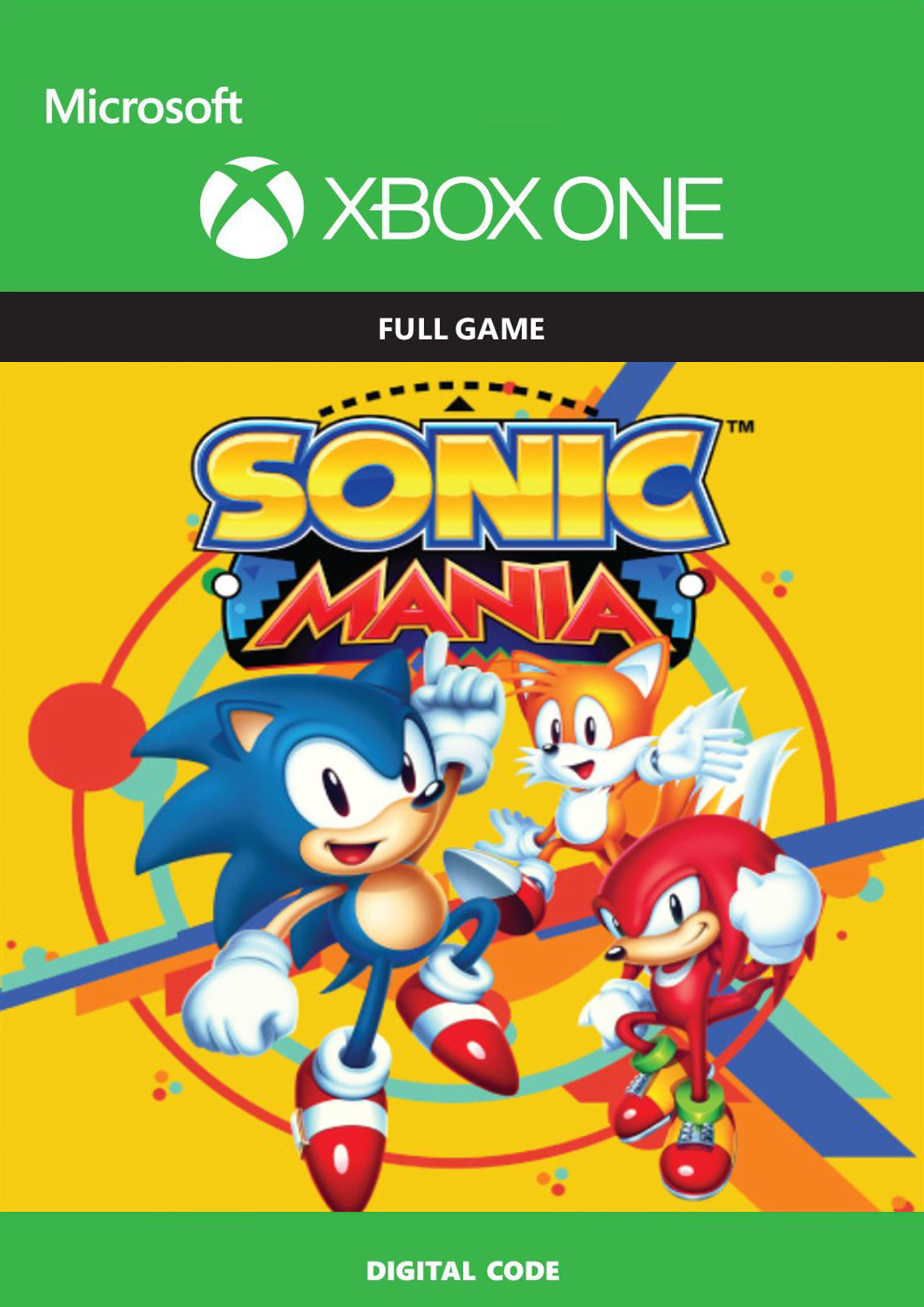 sonic xbox one digital code