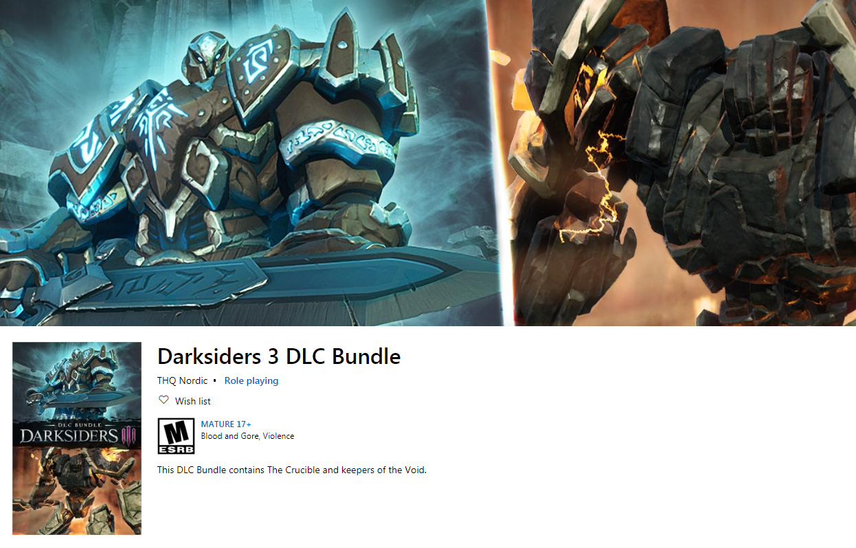 darksiders 2 dlc on origin darksiders 2 dlc on origin