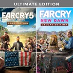 🔑 Ключ Far Cry 5 Gold + Far Cry New Dawn Deluxe Bundle - irongamers.ru