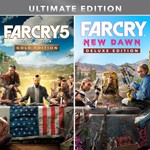 🔑 Key Far Cry 5 Gold + Far Cry New Dawn Deluxe Bundle - irongamers.ru